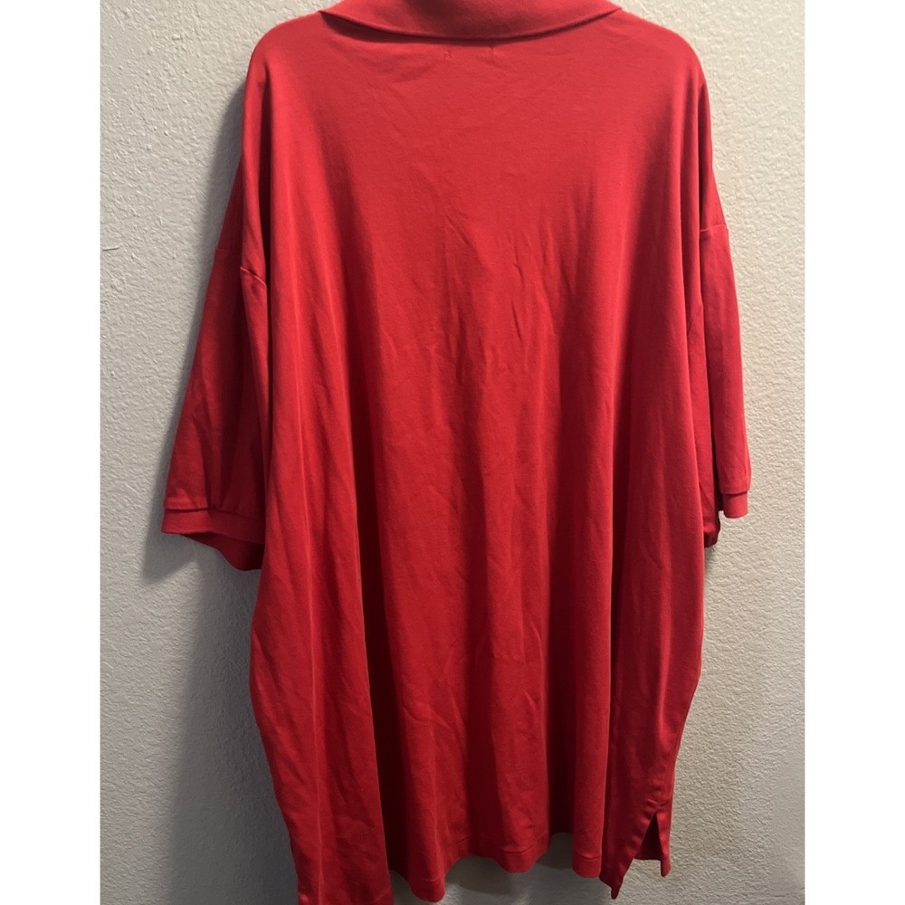 Polo Ralph Lauren Polo Shirt Men 3XB Big Red Pima Interlock Flesh Pony Golf - Picture 6 of 6